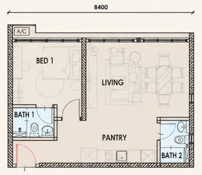 Original layout